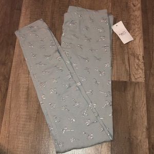 Gray and Silver Leggings